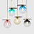 Glass Pendant Lamp: YY Lampatron Comet 3D model small image 1