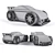 Automoblox C9R - Stylish Toy Car 3D model small image 2