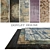 Luxury Carpets Set by DOVLET HOUSE (5 Pieces) 3D model small image 1