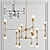 Elegant Sonoma Chandelier: Classic Design 3D model small image 1