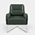 Natuzzi Gloria Armchair: Elegant and Comfortable 3D model small image 2