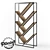 Haze Loft Style Bookshelf Rack 3D model small image 2