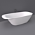Laufen Ino Freestanding Bathtub: Luxurious Comfort 3D model small image 2
