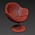Modern Round Chair 3D model small image 3