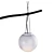 Milan Amore Chandelier 3D model small image 2