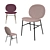 Kelly Modern Dining Chair 3D model small image 1
