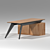 Modern Elegance: Stealth Executive Desk 3D model small image 1