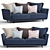 Modern Sofa Roche Bobois ACCOLADE 3D model small image 1