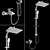 Luxury Edifice Shower System 3D model small image 1