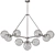 Elegant Crystal Chandelier: Bermude 3D model small image 1