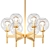 Elegant Jade Chandelier 3D model small image 1