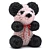 Smoothing-Ready Roze Bear Plush Toy 3D model small image 1