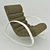 Goa Rocking Chair: Ultimate Comfort 3D model small image 1