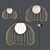 Maytoni Polly Pendant Lamp (MOD541-543) 3D model small image 1