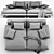 Modern Sherman Arrangement 06: Minotti's Contemporary Luxury 3D model small image 3