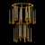 Title: Kalì Chandelier 2 Rings - Stylish Illumination 3D model small image 1