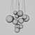 Clustered Brilliance Pendant 3D model small image 3