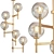 Exquisite Jade Chandelier 3D model small image 1