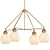 Luxury Italian Chandelier: Timeless Elegance 3D model small image 1