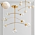 Elegant Mobile Chandelier: Prescott 3D model small image 1