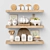 Kitchen Shelf Set: Organize with Ease 3D model small image 1