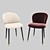 Elegant Eichholtz Dining Chair 3D model small image 1