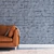 Seamless Detailed Brick Wall 3D model small image 2