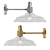 Condorcet Glass Sconce: Timeless Elegance 3D model small image 2