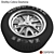 Legendary 1964 Shelby Daytona Cobra Wheel 3D model small image 1