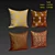Luxury Olive Green Decorative Pillows 3D model small image 2
