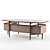 Luxury Mogul Writing Desk 3D model small image 1