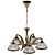 Elegant Bristol Chandelier 3D model small image 2