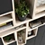 Modern Wooden Cupboard: Versatile Design for Any Room 3D model small image 3