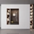 Hallway Cabinet: Modular Design with Shelves 3D model small image 1