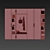 Hallway Cabinet: Modular Design with Shelves 3D model small image 3