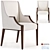 Elegant Lisse ArmChair by Dmitriy & Co. 3D model small image 1