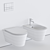 Alice Ceramica Hide Wall-Hung WC 3D model small image 3