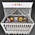 Safari Friends Crib Set 3D model small image 3