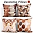 Elegant Decorative Pillow Set 3D model small image 1