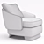 Elegant Minotti Lawson Armchair 3D model small image 3
