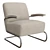 Sleek and Stylish: THONET Armchair 3D model small image 1