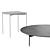 Sleek Chic Profim Table 3D model small image 2