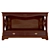 Fiesole Retrodivan Console - Italian-Made, CAVIO CASA, 1390 x 420 x h820 mm 3D model small image 2