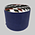 Cozy Ottoman Pouf for Relaxation 3D model small image 1