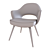 Elegant and Ergonomic: Knoll Saarinen Armchair 3D model small image 3