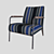 Minimalist Lounge Chair 3D model small image 1