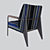 Minimalist Lounge Chair 3D model small image 2