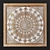 Elegant Wood Mandala Wall Art 3D model small image 1