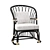 Chic Chatsworth Barrel Chair 3D model small image 2