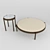 Minotti TAPE "OUTDOOR" Tables 3D model small image 2